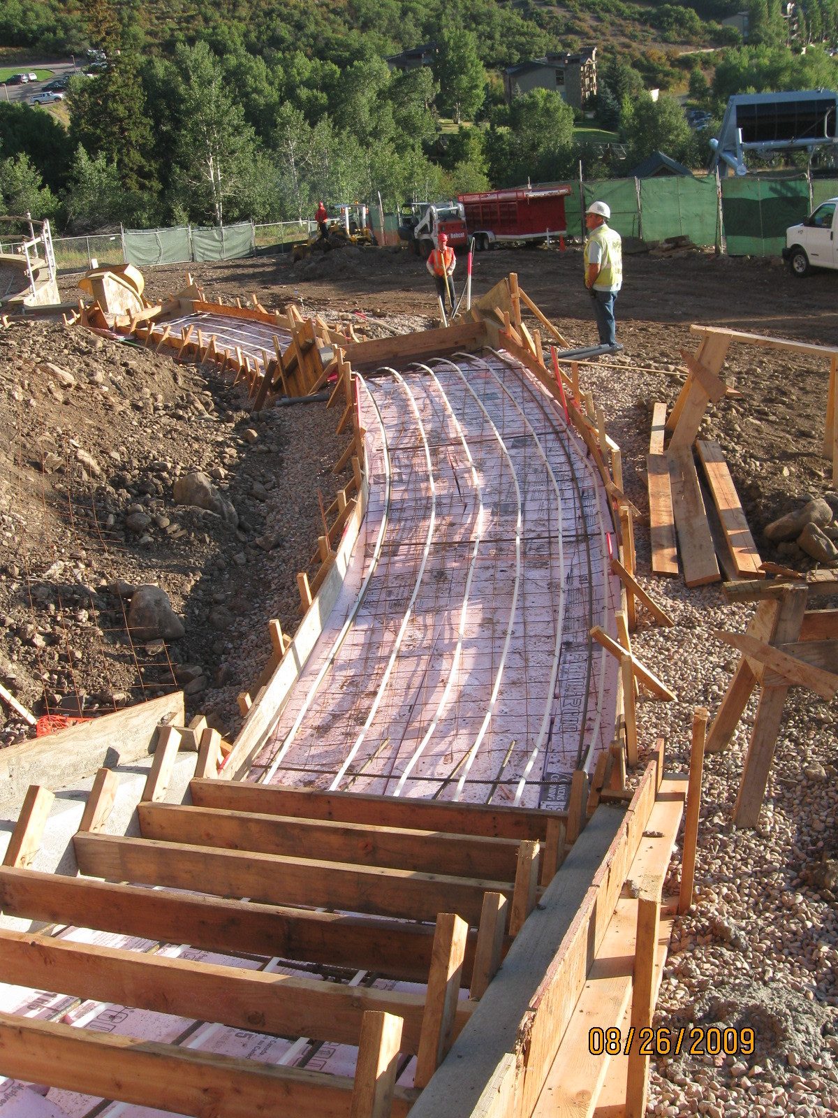 Wood, Track, Slope, Tree, Thoroughfare