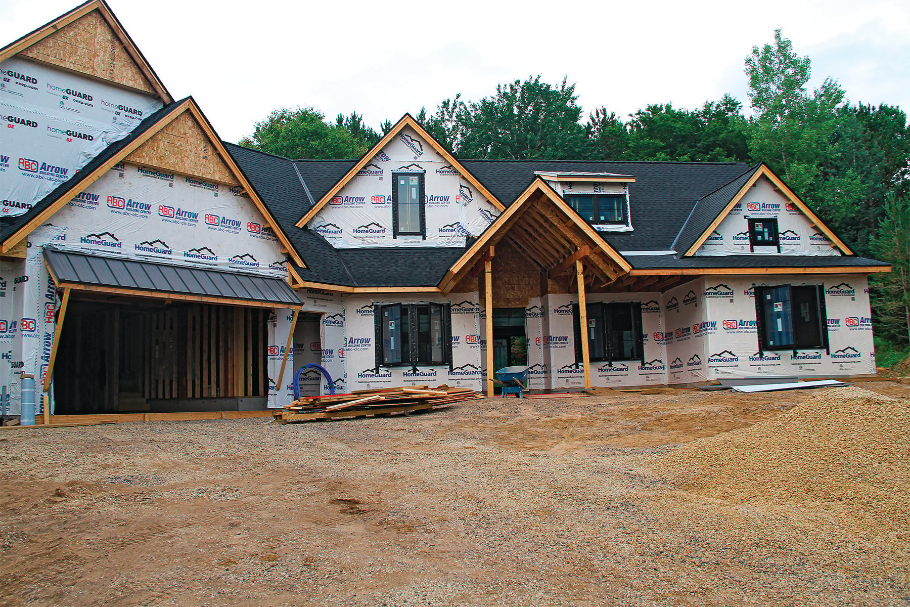 Land lot, Property, Sky, Building, Window, Fixture, Tree, Wood, Cloud, House