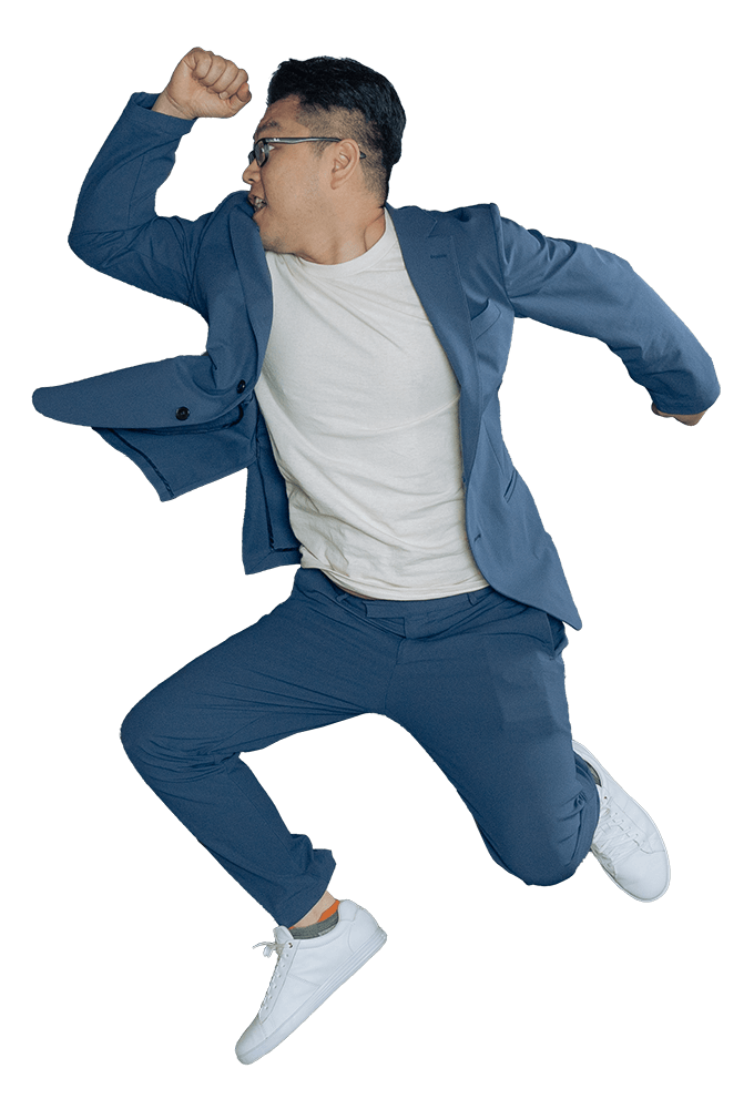 Flash photography, Footwear, Outerwear, Leg, Sleeve, Gesture, Happy