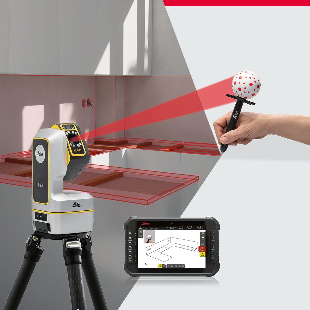 wireless measuring pen, Leica iCON iCS20, iCS50, AI, Digital Templating System