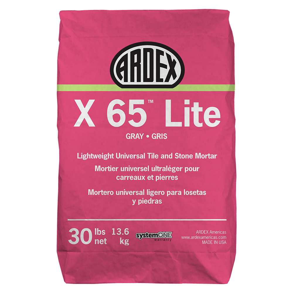 Ardex X , X 65 Lite, Tile and stone mortar