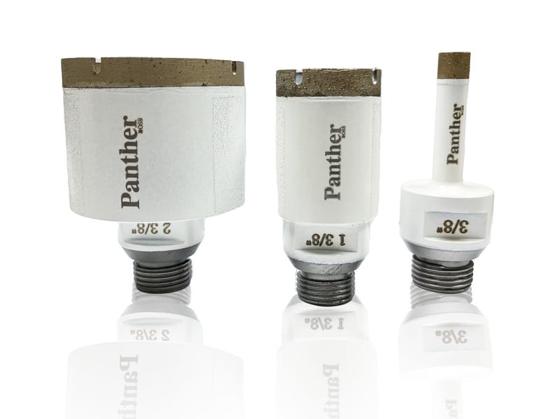 Panther Porcelain Thin Wall Core Bits &#x2014; Stone Boss