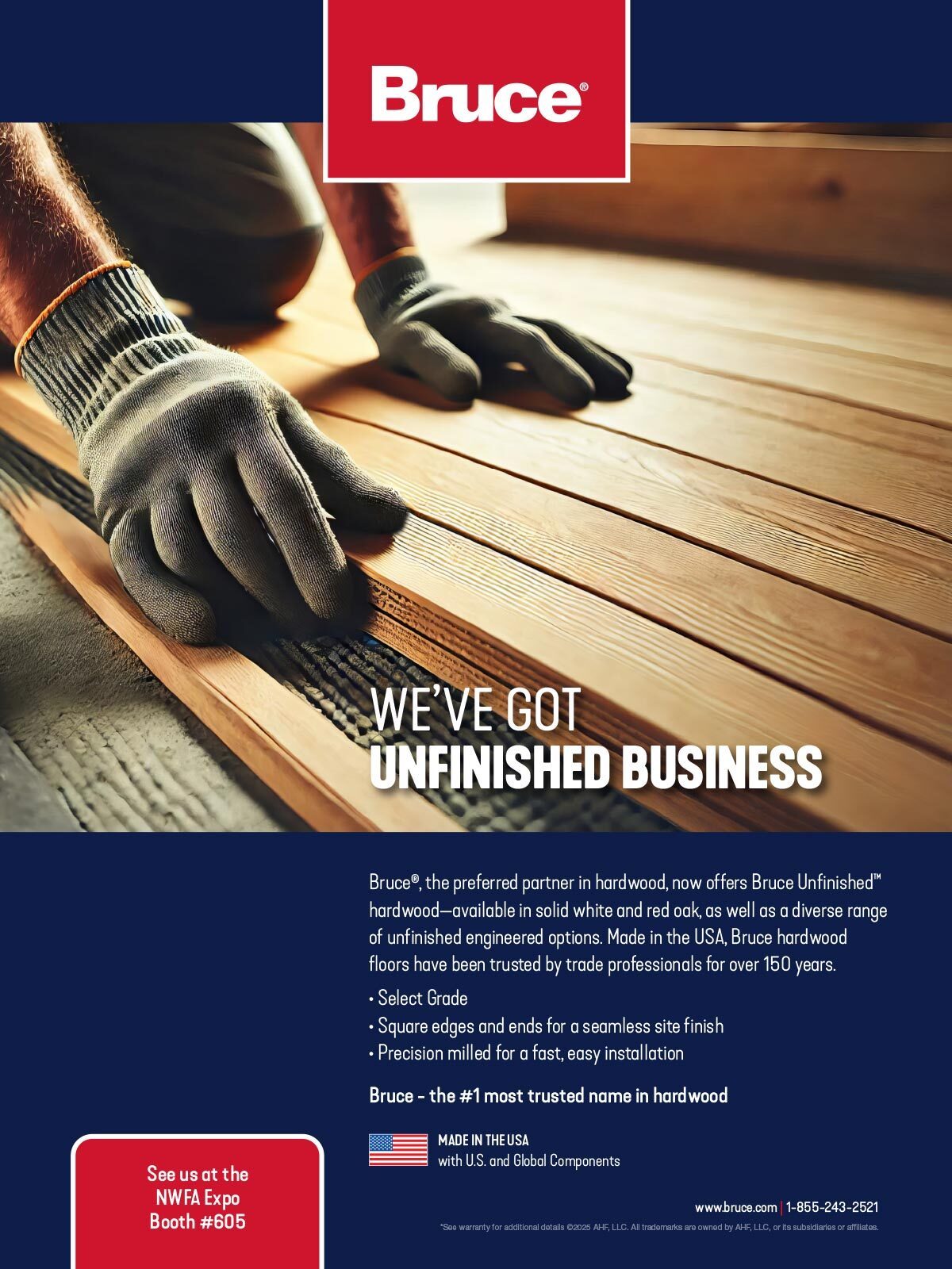 AHF, Advertising, flooring
