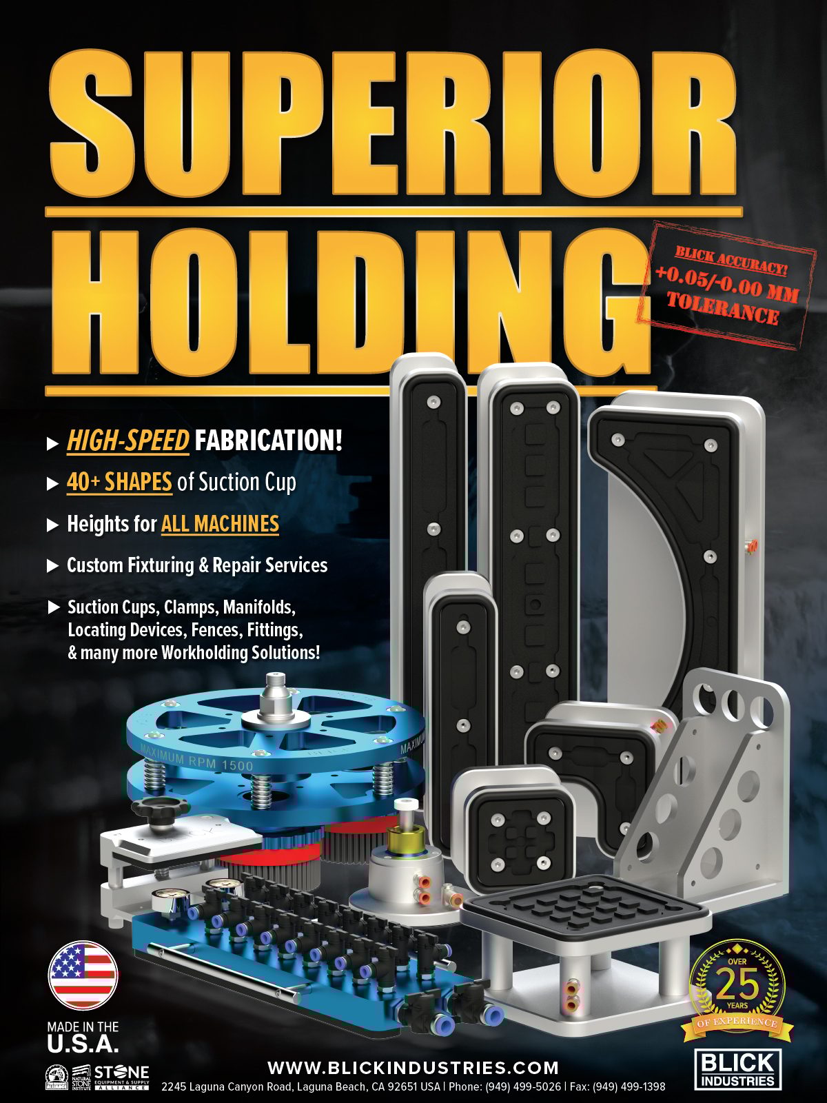 Blick Industries, superior