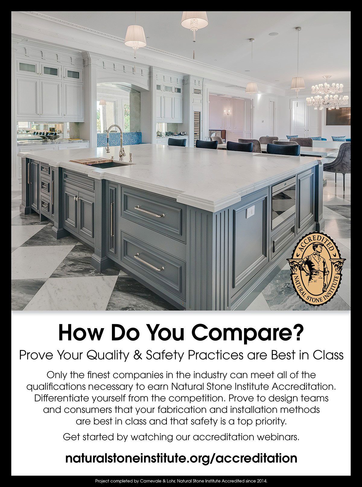 Natural Stone Institute Accredit Ad