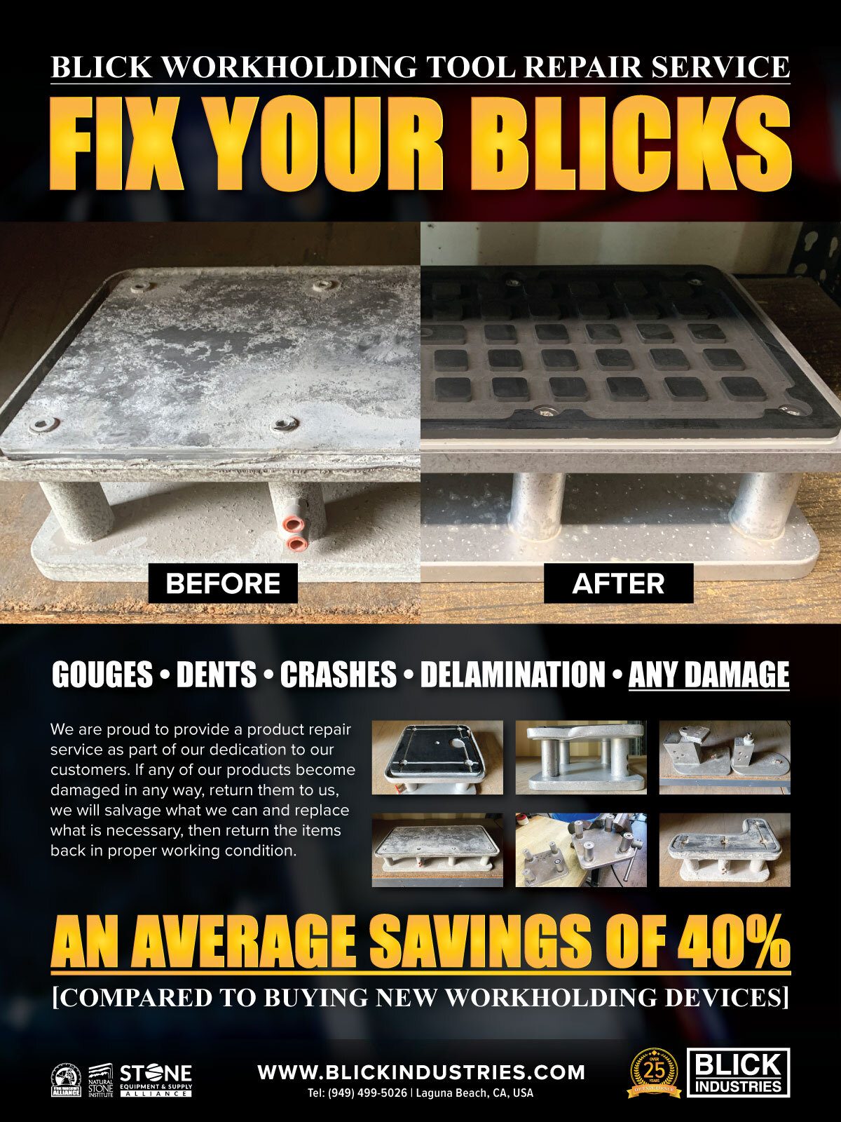 Blick Industries, Fix