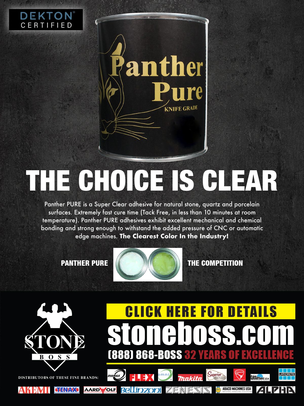 Stone Boss Industries, Panther Pure