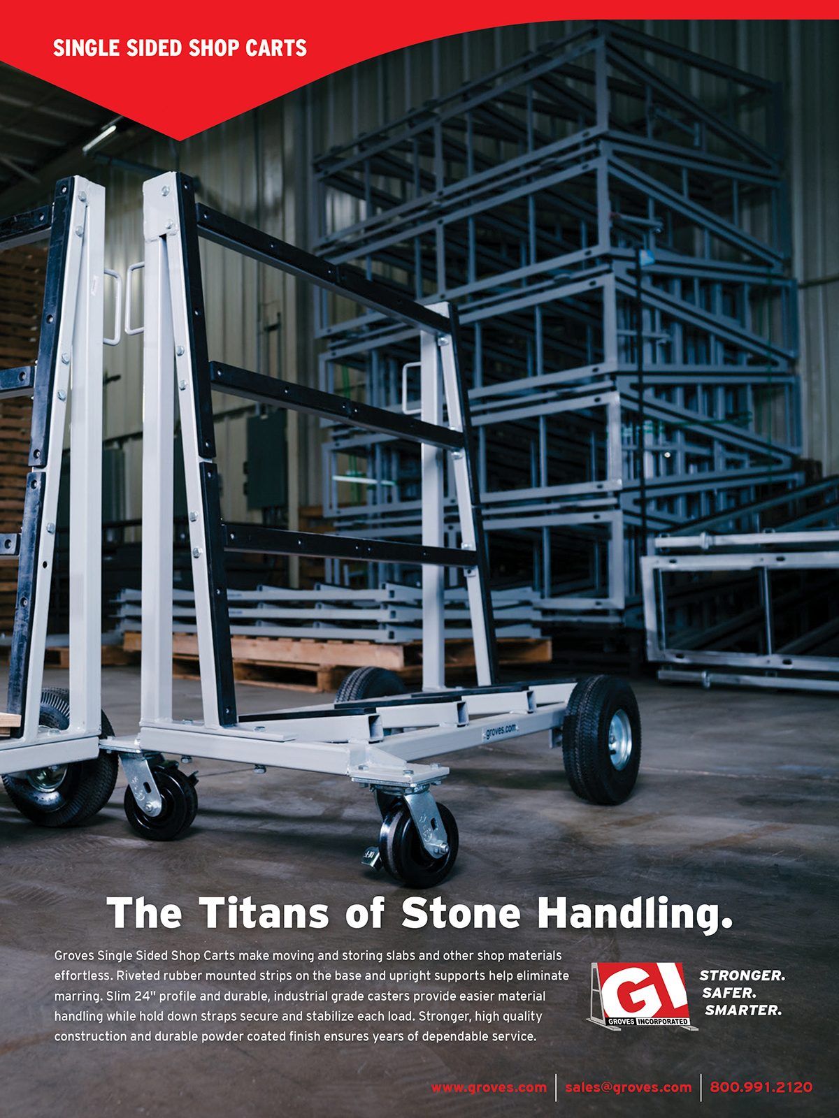 Groves Inc., SSSC, The Titans of Stone Handling