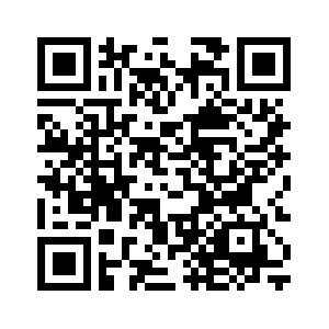 Black and white QR code.