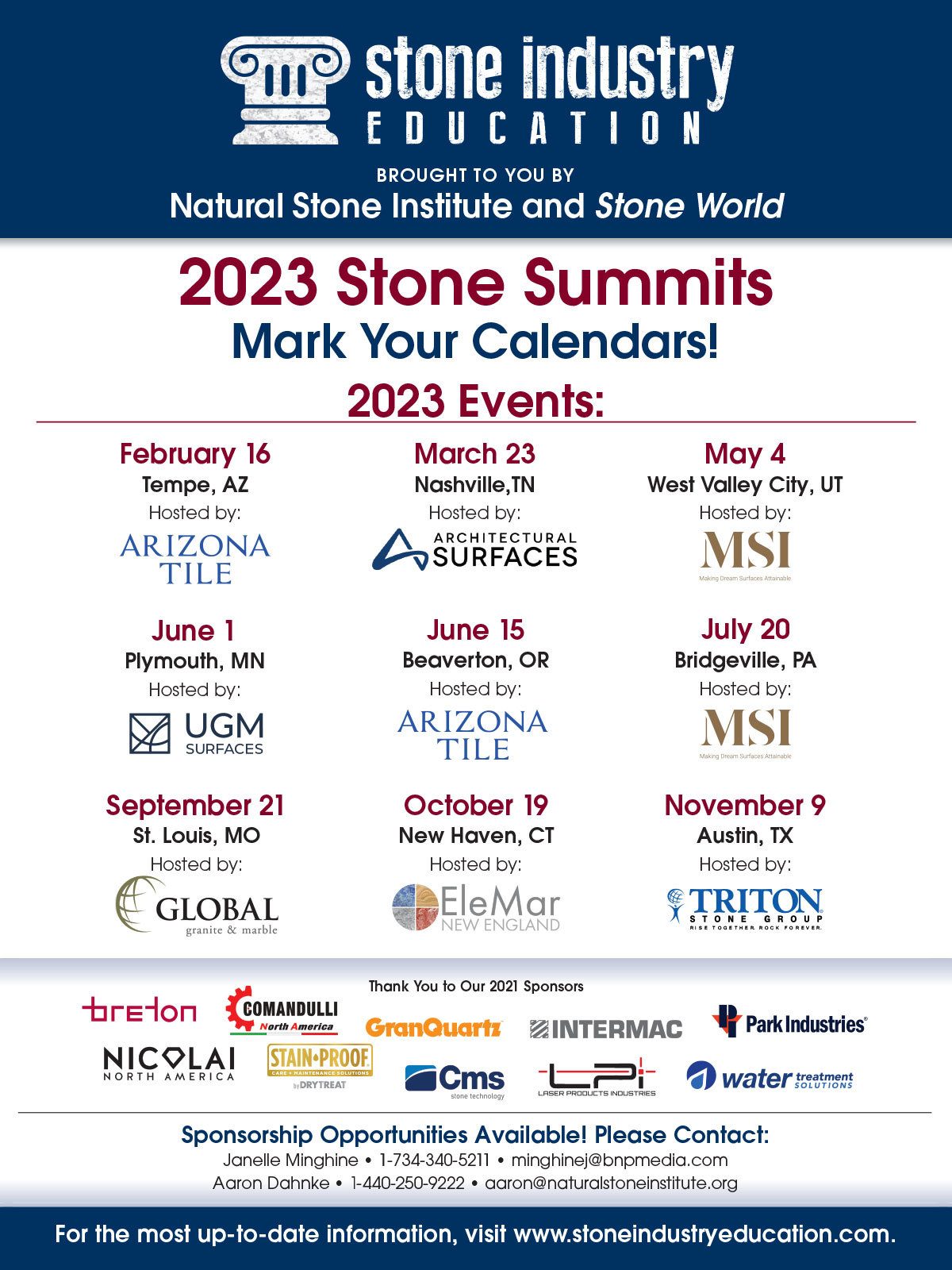 NSI, Natural Stone Institute