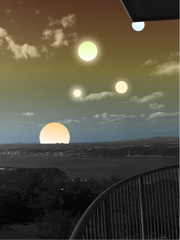 Astronomical object, atmospheric phenomenon, Horizon, Dusk, Sun, Evening, Moon, Sunlight, Sunrise