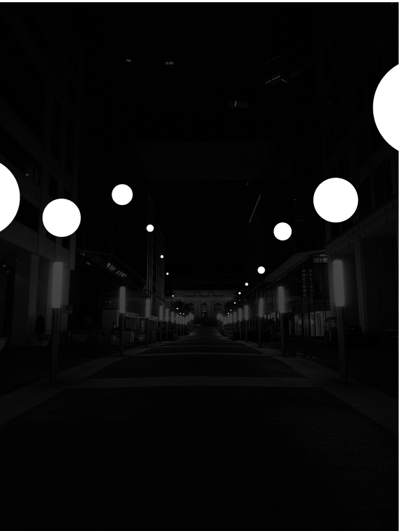 Black and white, Monochrome photography, Light fixture, Security lighting, Photograph, Night, Darkness, Midnight