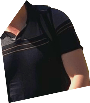 Polo shirt, Sleeve, Shoulder, Neck, Standing, Elbow