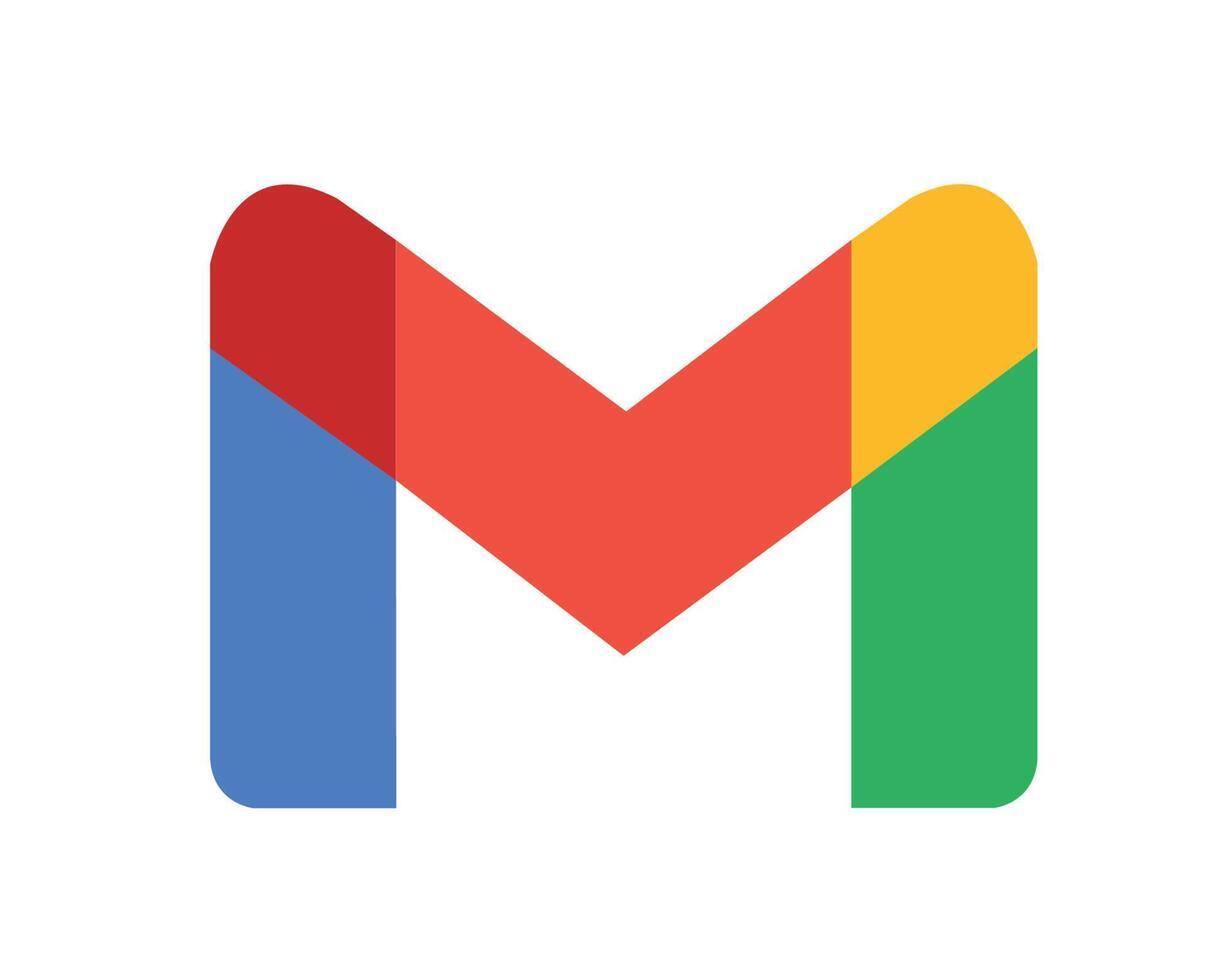 The Gmail logo, a stylized 'M' in red, blue, yellow, and green.