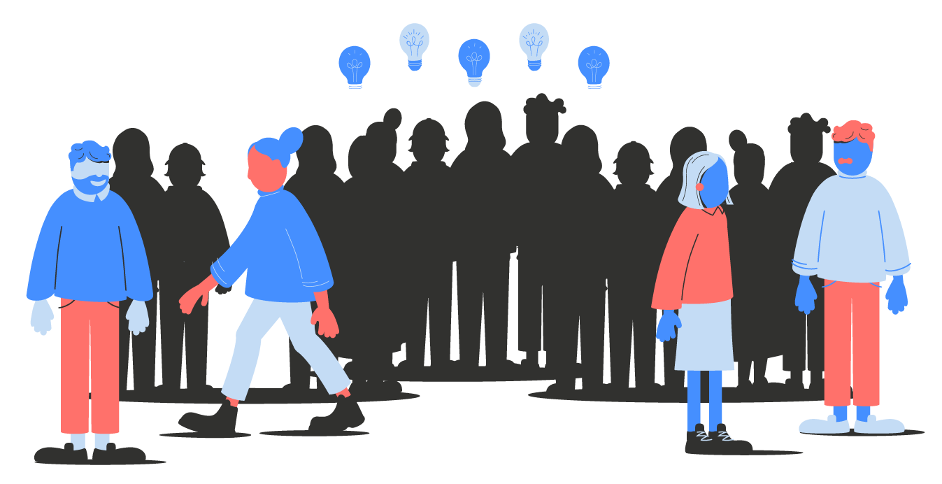 People in nature, Product, Sharing, Standing, Font, Gesture, Interaction, Art