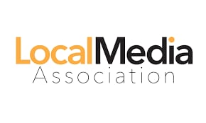 Local Media Association logo: "Local" orange, "Media" black.