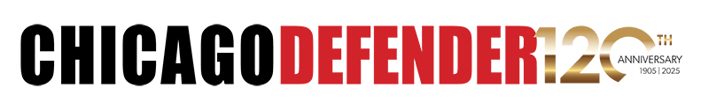 Chicago Defender 120th Anniversary logo, 1905-2025.