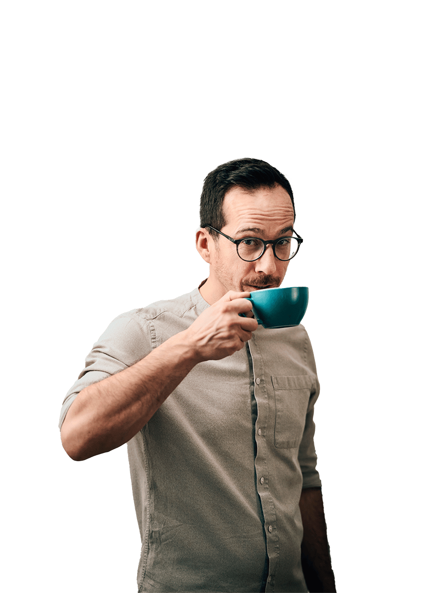 Vision Care, Facial hair, Eyewear, Glasses, Arm, Hand, Finger, Drinking, Wrist, Elbow