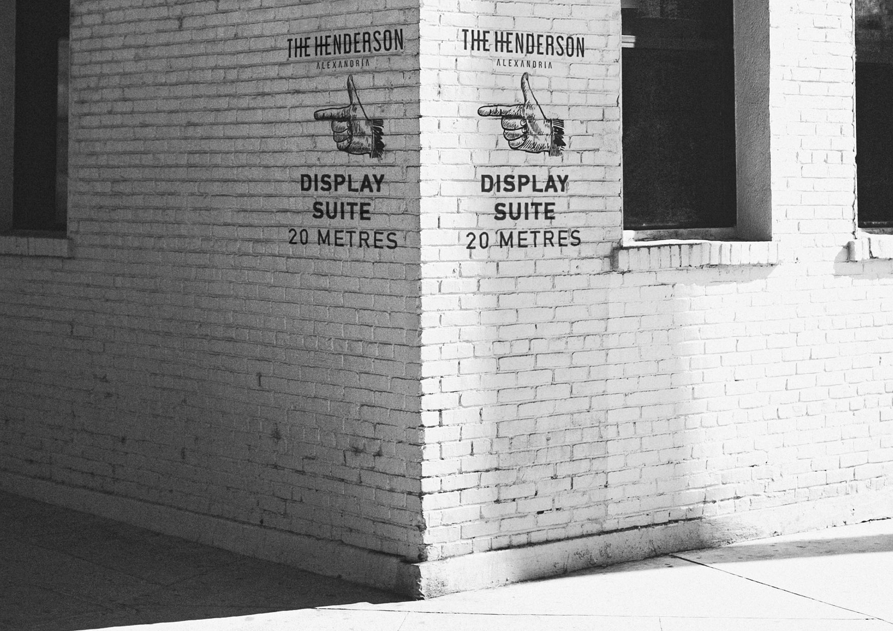 Building, Brickwork, Black-and-white, Brick, Font, Rectangle