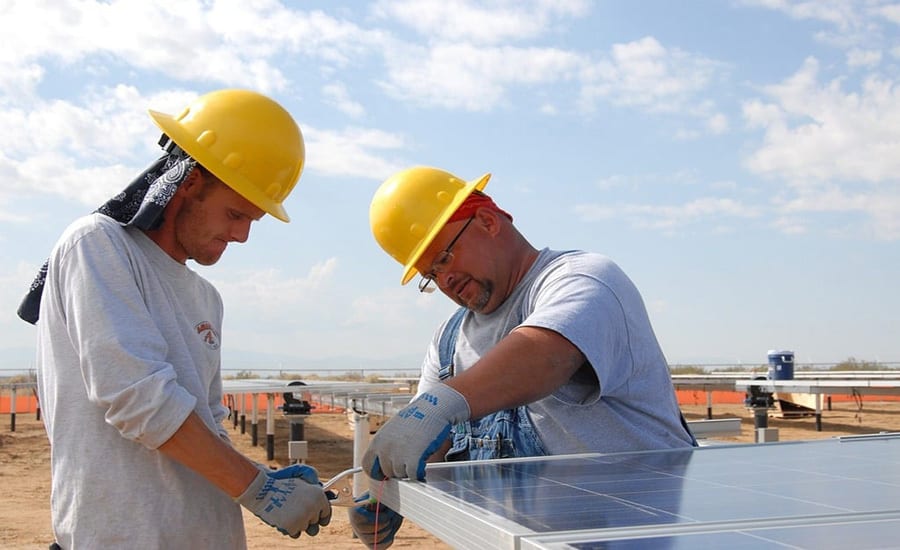 Hard hat, Construction worker, Clothing, Cloud, Sky, Helmet, Workwear, Tradesman, Engineer, Headgear