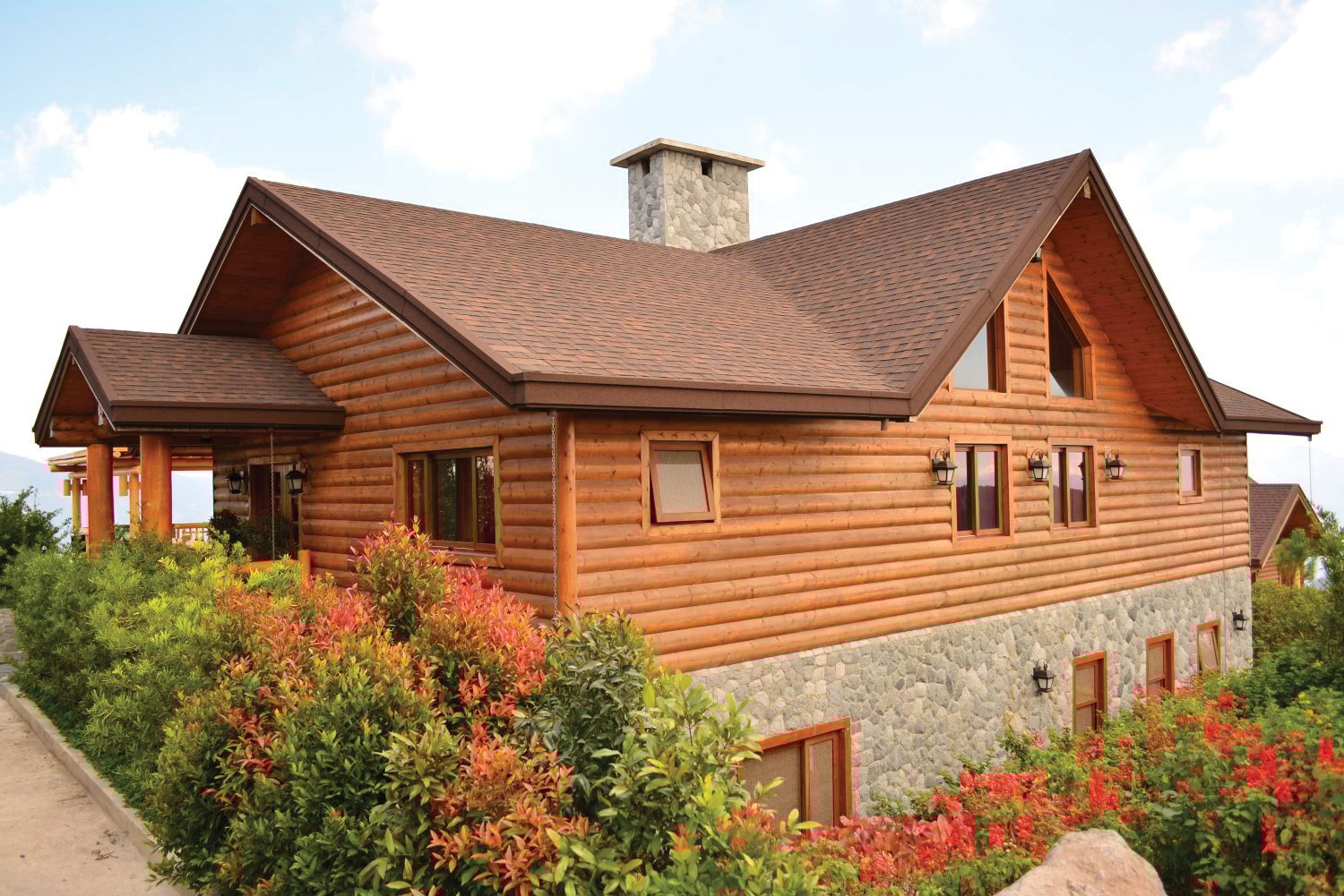 Wood stain, Building material, House, Siding, Roof, Home, Cottage, Farmhouse, Slope