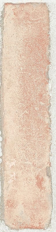 Faded reddish-beige textured brick or tile with rough, irregular edges.