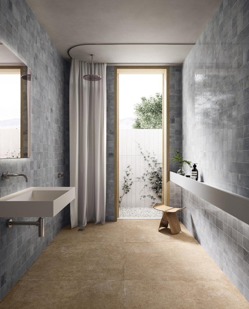 Plumbing fixture, Composite material, Wall, Flooring, Floor, Tile, Grey