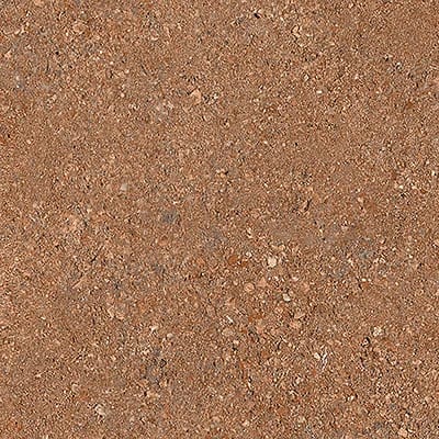 Coarse reddish-brown aggregate texture.