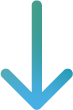 down arrow with blue green gradient