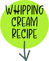Whipping Cream, recipe