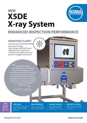 X5DE Promotional Flyer