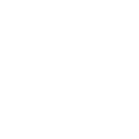 White outline icon of a moving package, symbolizing fast delivery or shipping service.