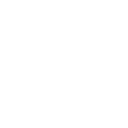 A white line art icon depicting a cloche, which is a covered food dish on a serving plate.