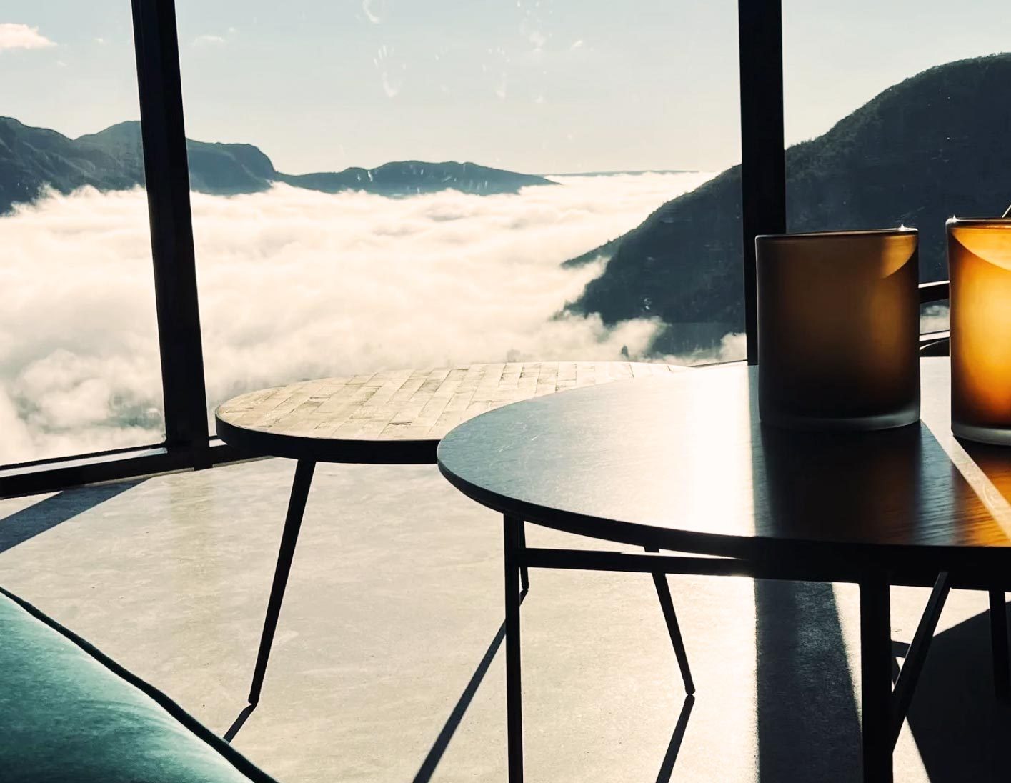 Sky, Table, Atmosphere, Property, Furniture, Mountain, Cloud, Nature, Rectangle, Lighting