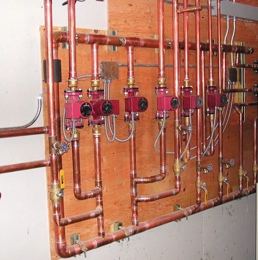 Plumbing valve, Electrical wiring
