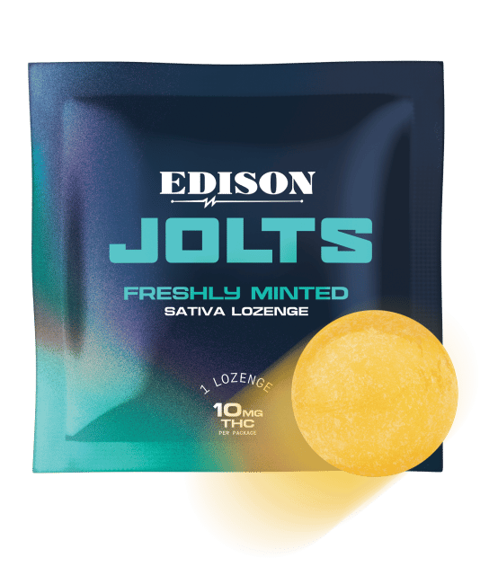 A package of one Edison Freshly Minted Jolt.