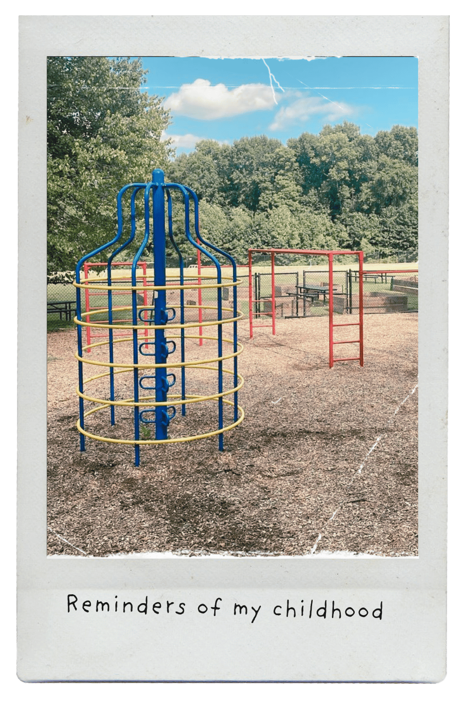 Sky, Cloud, Slope, Tree, Playground