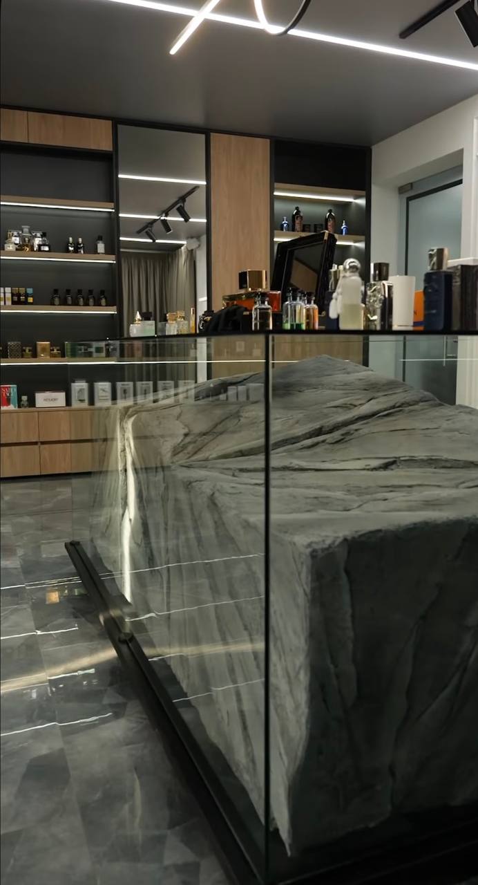 Interior design, Glass