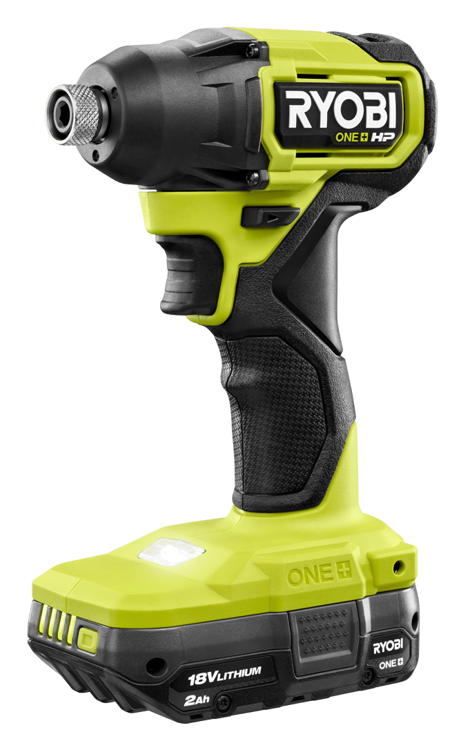 Handheld power drill, Pneumatic tool, Green, Yellow