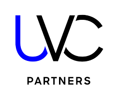 UVC Partners logo with blue 'U', black 'VC', and 'PARTNERS' text below.