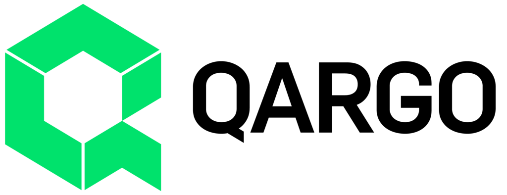 QARGO logo with a green, geometric, box-like symbol on the left and the word "QARGO" in black text.