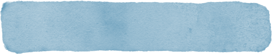 A blue-green rectangle with rough, irregular edges, resembling a textured swatch or painted stroke.