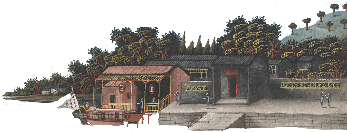 Chinese architecture, Building, Sky, Window, House, Tree, Stairs