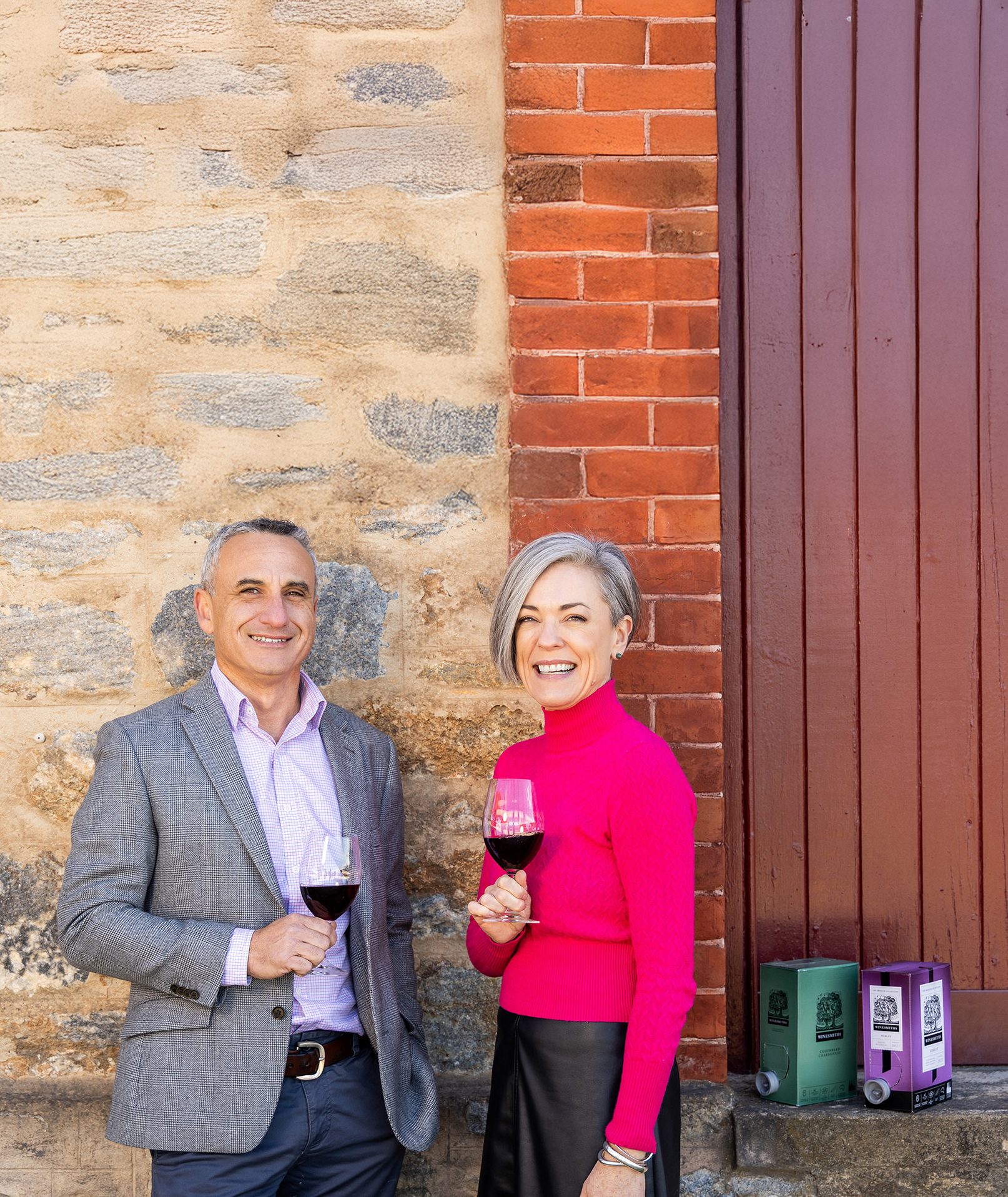 Jason Spiteri and Carmen Houston