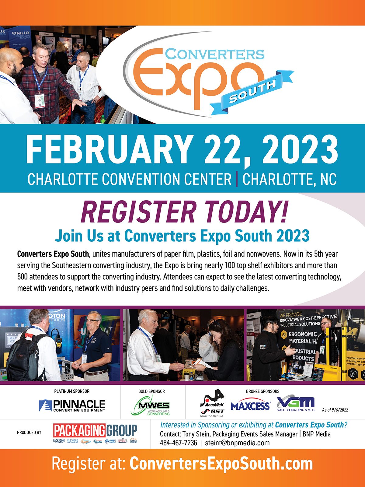 Ad: Converters Expo South