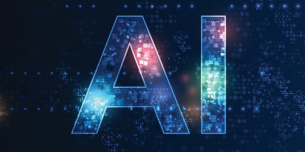 Conceptual technology illustration of artificial intelligence