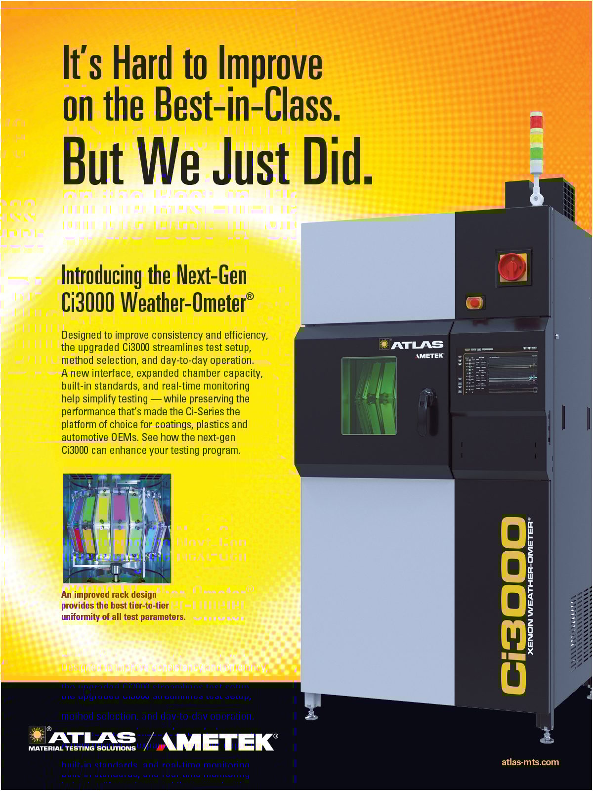 Advertisement: Atlas Materials Testing