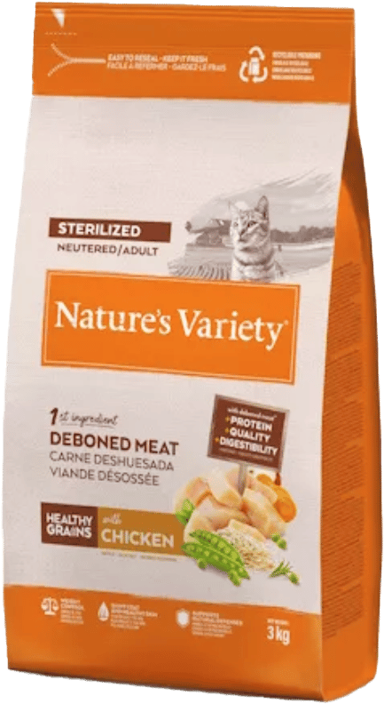 Nature’s Variety pouch against white background