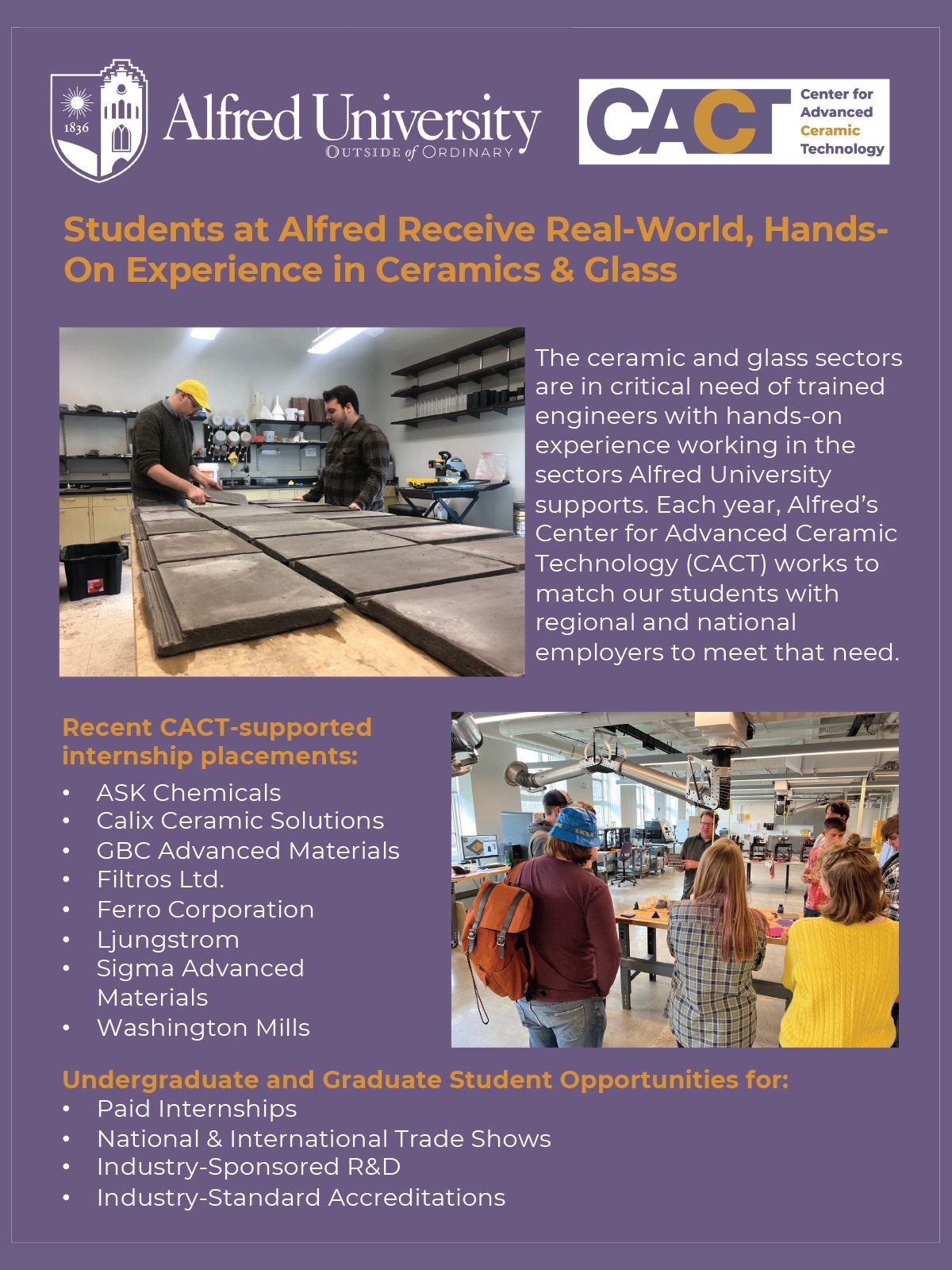 Ad: Alfred University