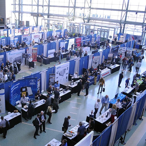 Show floor of previous Converters Expo